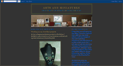 Desktop Screenshot of ajourneythrougharts-and-miniatures.blogspot.com