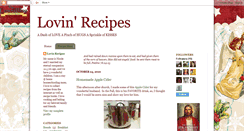 Desktop Screenshot of lovin-recipes.blogspot.com