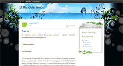 Desktop Screenshot of bandolerismo-4bsil.blogspot.com
