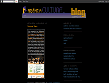 Tablet Screenshot of agenciacultural.blogspot.com