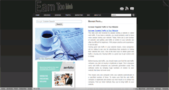 Desktop Screenshot of earntoomuch.blogspot.com