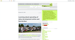 Desktop Screenshot of icollaborate.blogspot.com