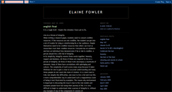 Desktop Screenshot of efowler.blogspot.com