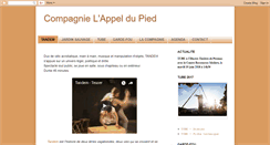 Desktop Screenshot of lappeldupied.blogspot.com