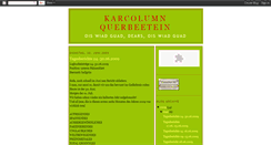Desktop Screenshot of karcolumnquerbeetein.blogspot.com