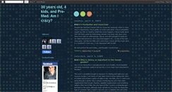 Desktop Screenshot of 30andpre-med.blogspot.com