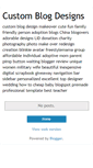 Mobile Screenshot of customblogdesigns.blogspot.com
