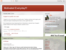 Tablet Screenshot of motivatedeveryday-al.blogspot.com