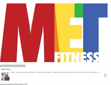 Tablet Screenshot of metfitness.blogspot.com