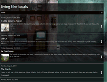 Tablet Screenshot of livinglikelocals.blogspot.com