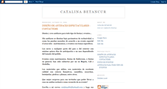 Desktop Screenshot of catalinabetancur.blogspot.com