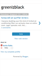 Mobile Screenshot of greenizblack.blogspot.com
