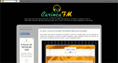 Desktop Screenshot of cariocafm.blogspot.com