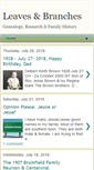 Mobile Screenshot of leavesnbranches.blogspot.com
