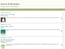 Tablet Screenshot of leavesnbranches.blogspot.com