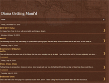 Tablet Screenshot of dianagettingmauid.blogspot.com