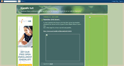 Desktop Screenshot of kjendistull.blogspot.com