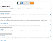 Tablet Screenshot of kjendistull.blogspot.com