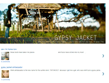 Tablet Screenshot of gypsyjacket.blogspot.com