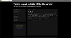 Desktop Screenshot of edutopics.blogspot.com