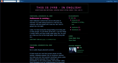 Desktop Screenshot of jyrb.blogspot.com