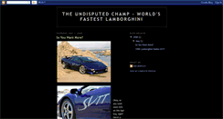 Desktop Screenshot of lamborghinitwinturbo.blogspot.com