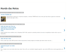 Tablet Screenshot of mundodasmotossbu.blogspot.com