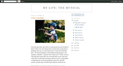 Desktop Screenshot of mylifethemusical.blogspot.com
