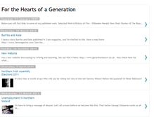 Tablet Screenshot of generationheart.blogspot.com