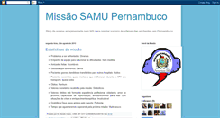 Desktop Screenshot of missaosamupernambuco.blogspot.com