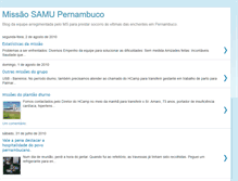 Tablet Screenshot of missaosamupernambuco.blogspot.com
