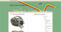 Desktop Screenshot of exchange-rate-x.blogspot.com