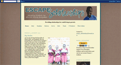 Desktop Screenshot of escapescholarships.blogspot.com