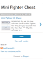 Mobile Screenshot of minifightercheat.blogspot.com