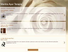 Tablet Screenshot of mantraterapia.blogspot.com