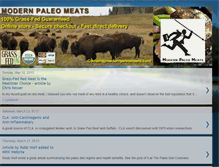 Tablet Screenshot of modernpaleomeats.blogspot.com