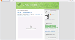 Desktop Screenshot of laplenacompadre.blogspot.com