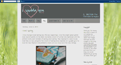 Desktop Screenshot of iyuddayou.blogspot.com