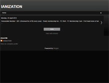 Tablet Screenshot of ianizationfc.blogspot.com