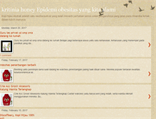 Tablet Screenshot of kritiniahoney.blogspot.com