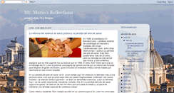 Desktop Screenshot of mariojparedes.blogspot.com