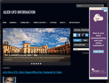 Tablet Screenshot of alien-ufo-information.blogspot.com
