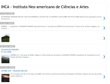 Tablet Screenshot of inca-cienciaseartes.blogspot.com