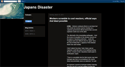 Desktop Screenshot of japansdisaster.blogspot.com