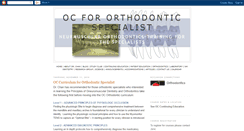 Desktop Screenshot of ocorthospecialistcurriculum.blogspot.com