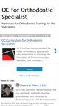Mobile Screenshot of ocorthospecialistcurriculum.blogspot.com