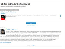 Tablet Screenshot of ocorthospecialistcurriculum.blogspot.com