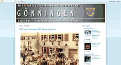 Desktop Screenshot of goenningen.blogspot.com