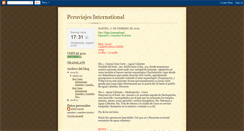 Desktop Screenshot of peruviajes-international.blogspot.com