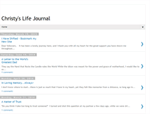 Tablet Screenshot of christylifejournal.blogspot.com